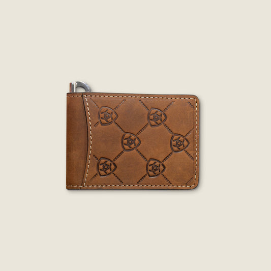 Ariat Best Seller Ariat Logo Print Money Clip Wallet