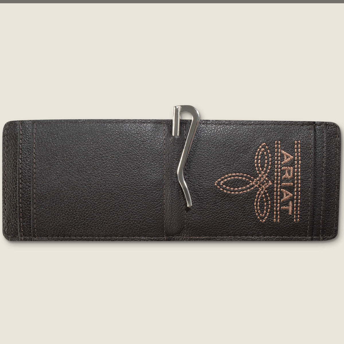 Ariat Best Seller Ariat Logo Print Money Clip Wallet