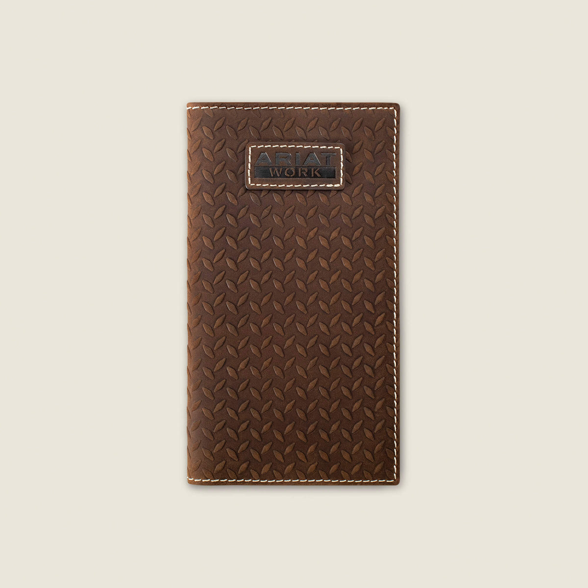 Ariat Featured Diamond Plate Embossed Checkbook Wallet