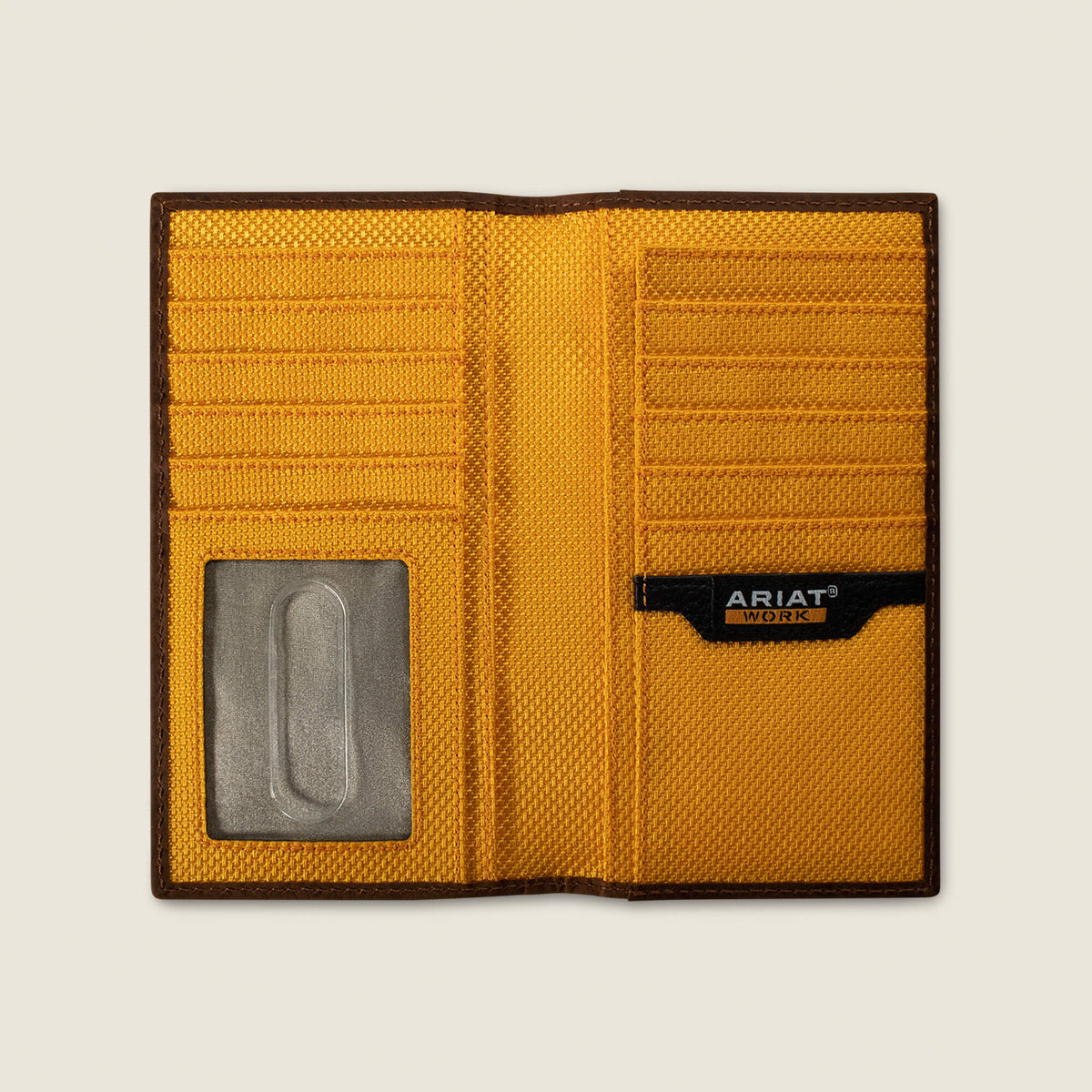 Ariat Featured Diamond Plate Embossed Checkbook Wallet