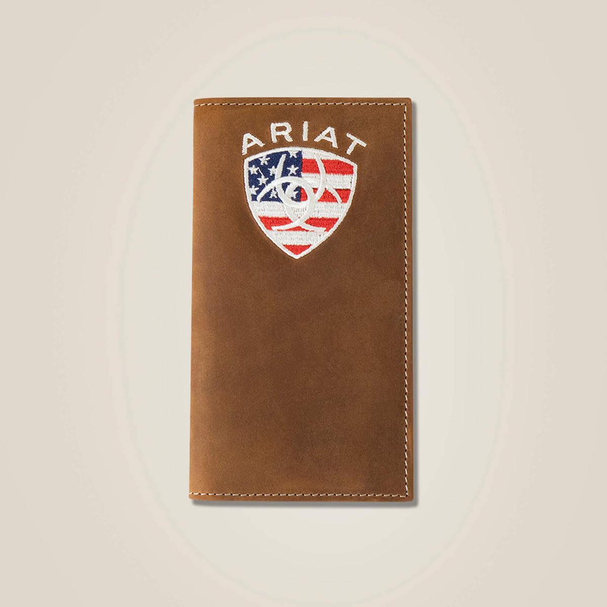 Ariat Recommended Flag Shield Rodeo Wallet