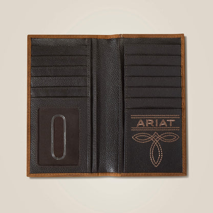 Ariat Recommended Flag Shield Rodeo Wallet