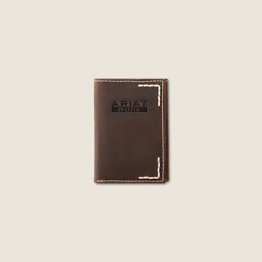 Ariat Value Thick StitchTrifold Wallet