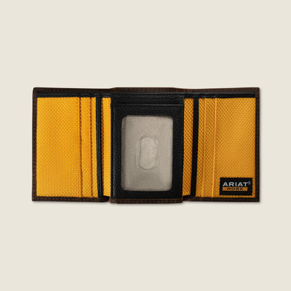 Ariat Value Thick StitchTrifold Wallet