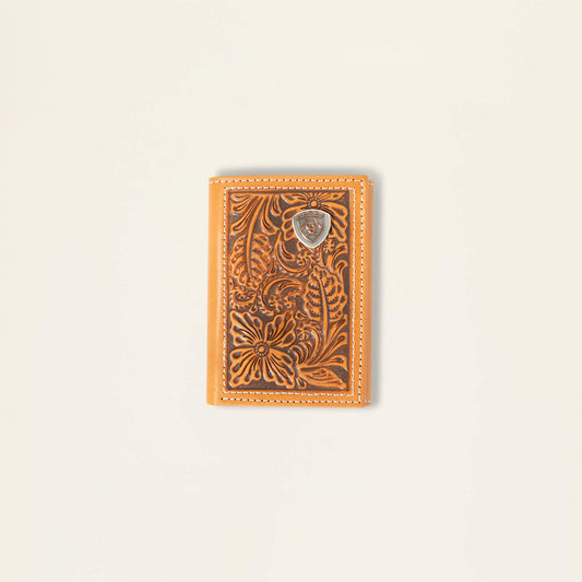 Ariat New Southwest Emboss Trifold Wallet