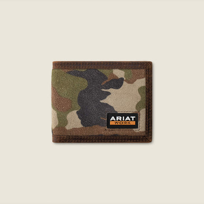 Ariat Premium Camo Inlay Bifold Wallet