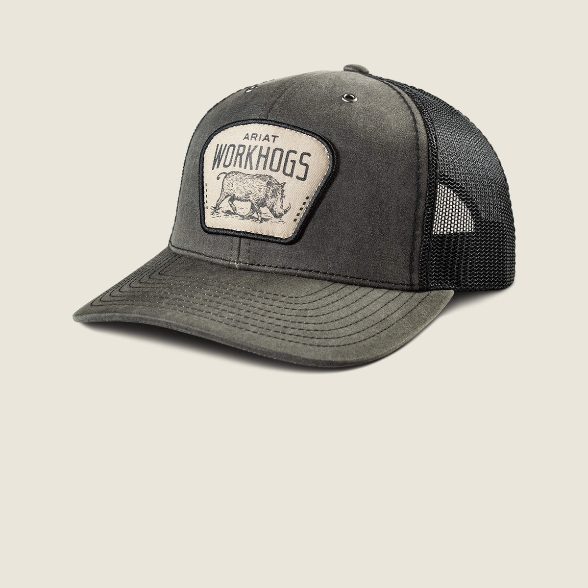 Ariat Classic WorkHog Patch Snapback Cap