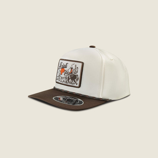 Ariat Popular Sunset Cowboy Patch Cap