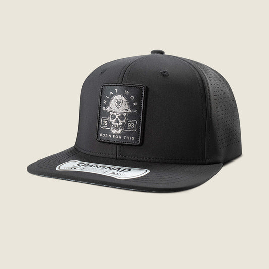 Ariat Classic Work Roughneck Reflective Patch Snapback Cap
