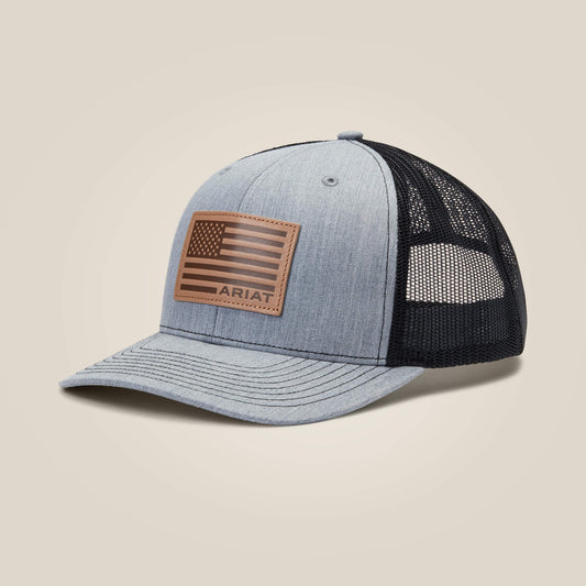 Ariat Quality Flag Patch Cap