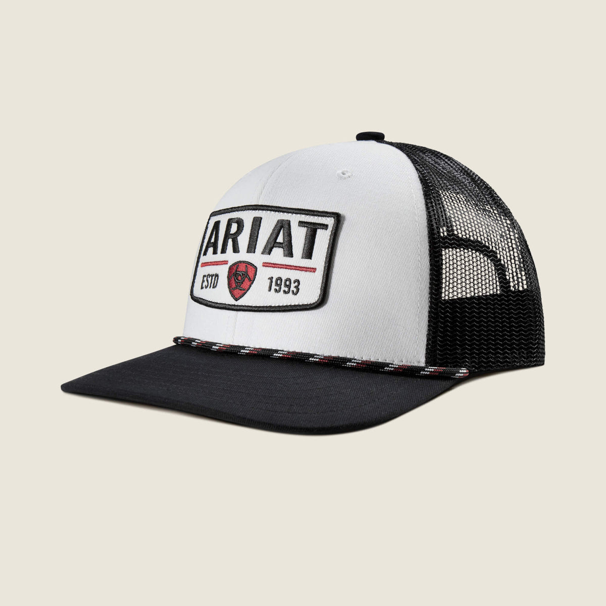 Ariat Discount Ariat Patch Brim Rope Cap