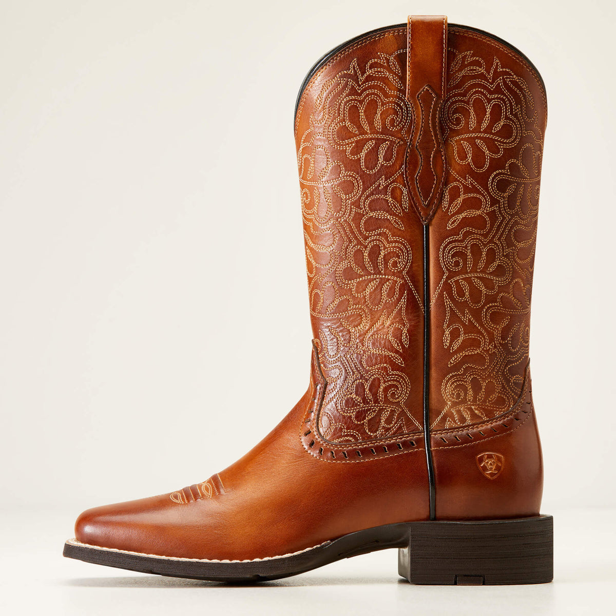 Ariat Quality Round Up Remuda Wide Square Toe Western Boot