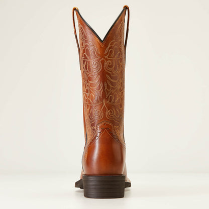 Ariat Quality Round Up Remuda Wide Square Toe Western Boot