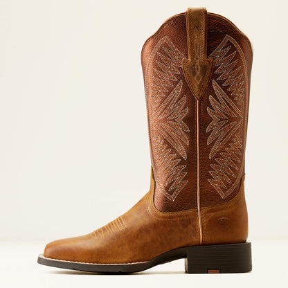 Ariat Top Pick Round Up Ruidoso Wide Square Toe Western Boot