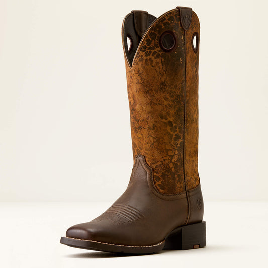 Ariat Value Round Up Ryder Wide Square Toe Western Boot