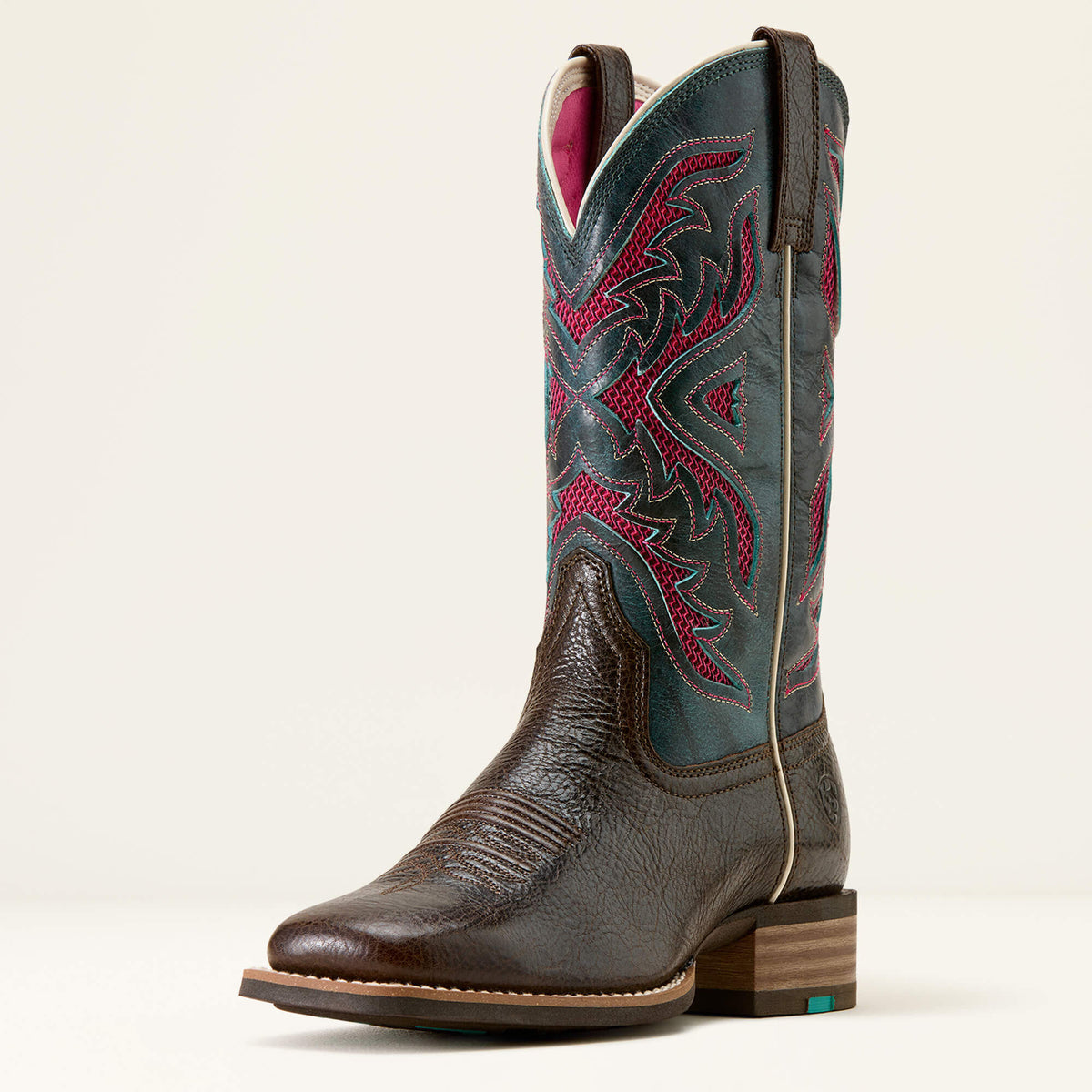 Ariat New San Angelo VentTEK 360 Wide Square Toe Western Boot