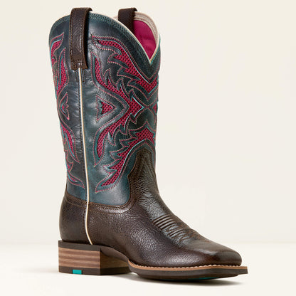 Ariat New San Angelo VentTEK 360 Wide Square Toe Western Boot