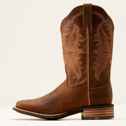 Ariat Discount Olena Wide Square Toe Western Boot