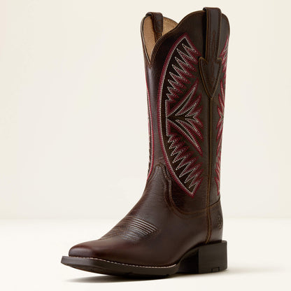 Ariat Essential Round Up Ruidoso Wide Square Toe Western Boot