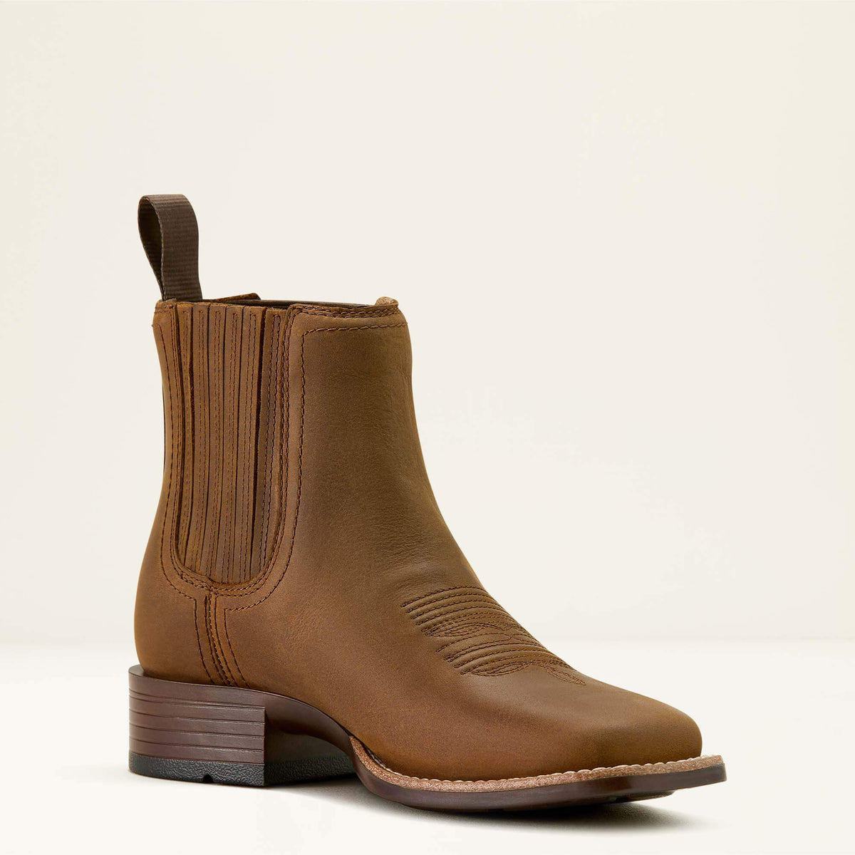 Ariat Signature Booker Chelsea Wide Square Toe Western Boot