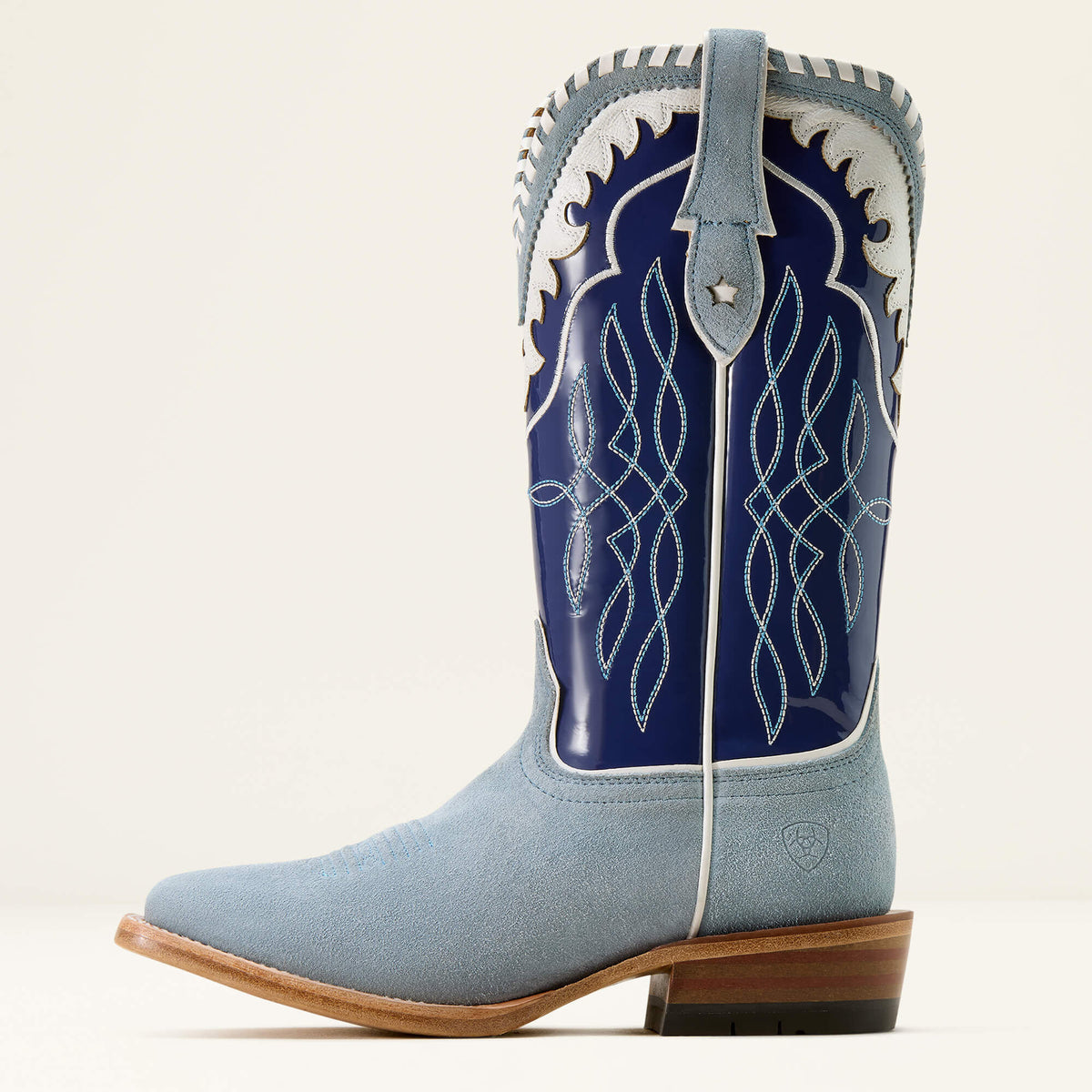 Ariat Latest Riata Wide Square Toe Western Boot