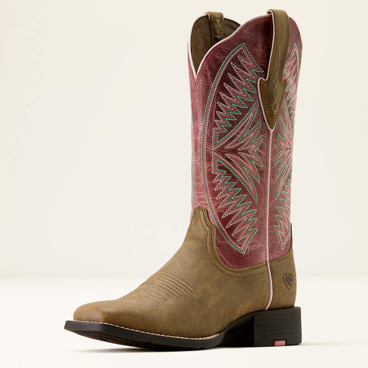 Ariat Classic Round Up Ruidoso Wide Square Toe Western Boot