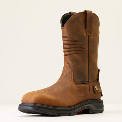Ariat Trending WorkHog XT Patriot EZ Zip Carbon Toe Work Boot