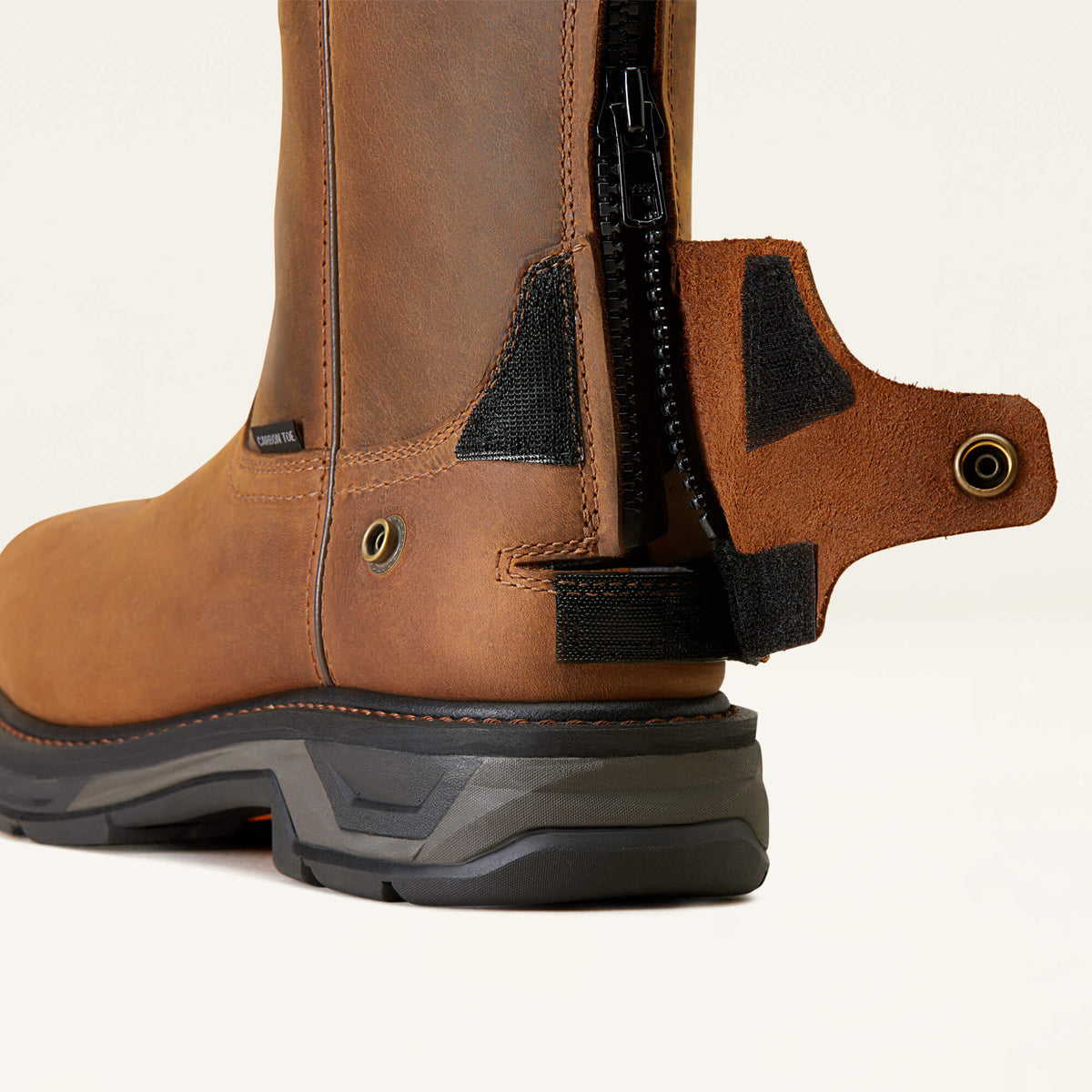 Ariat Trending WorkHog XT Patriot EZ Zip Carbon Toe Work Boot