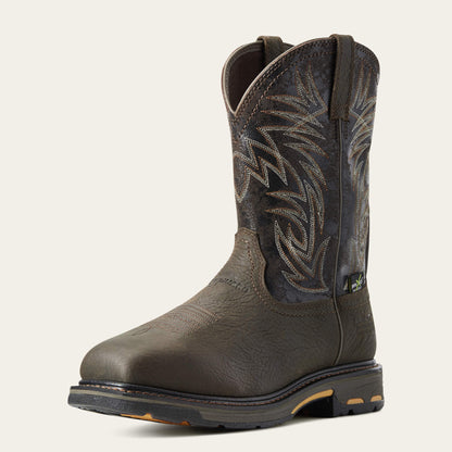 Ariat Top Pick WorkHog Wide Square Toe MetGuard Waterproof Composite Toe Work Boot
