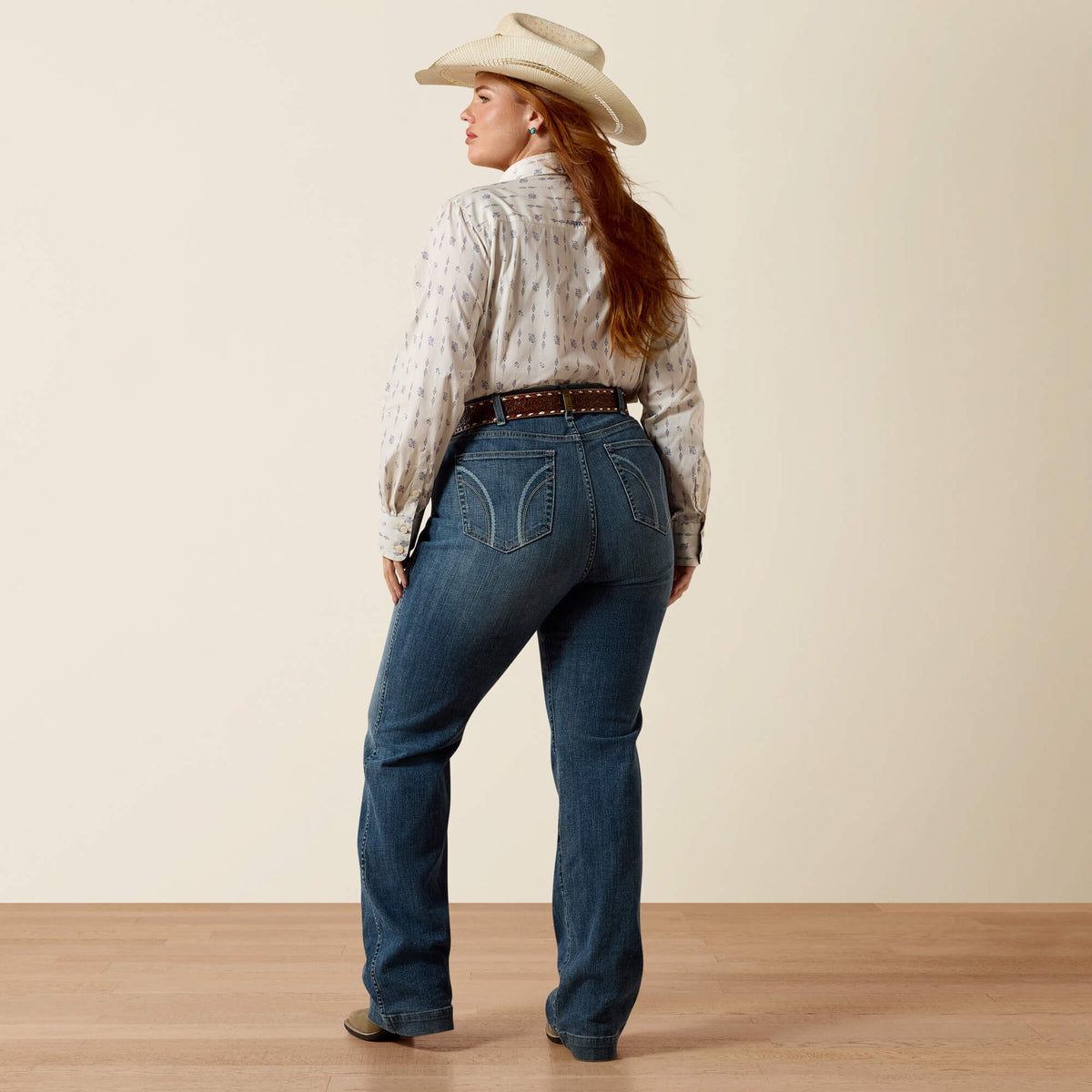 Ariat Discount High Rise Vera Slim Trouser Jeans