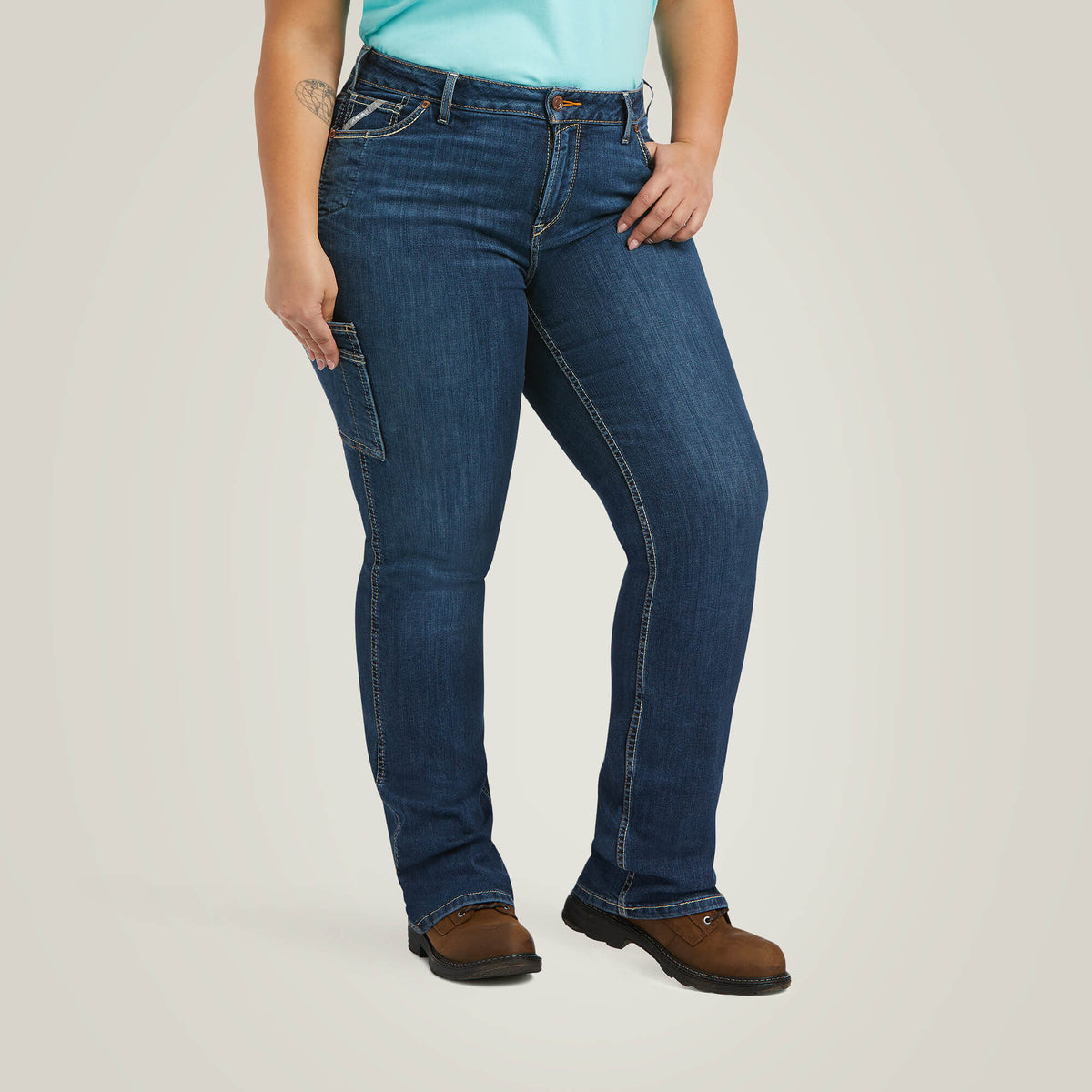 Ariat Recommended Rebar PR DuraStretch Riveter Boot Cut Jean
