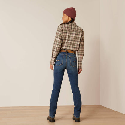 Ariat Top Pick Rebar High Rise Riveter DuraStretch Straight Leg Jeans