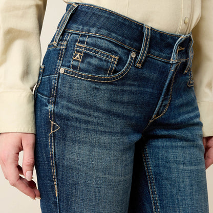 Ariat Discount Mid Rise Fiona Boot Cut Jeans