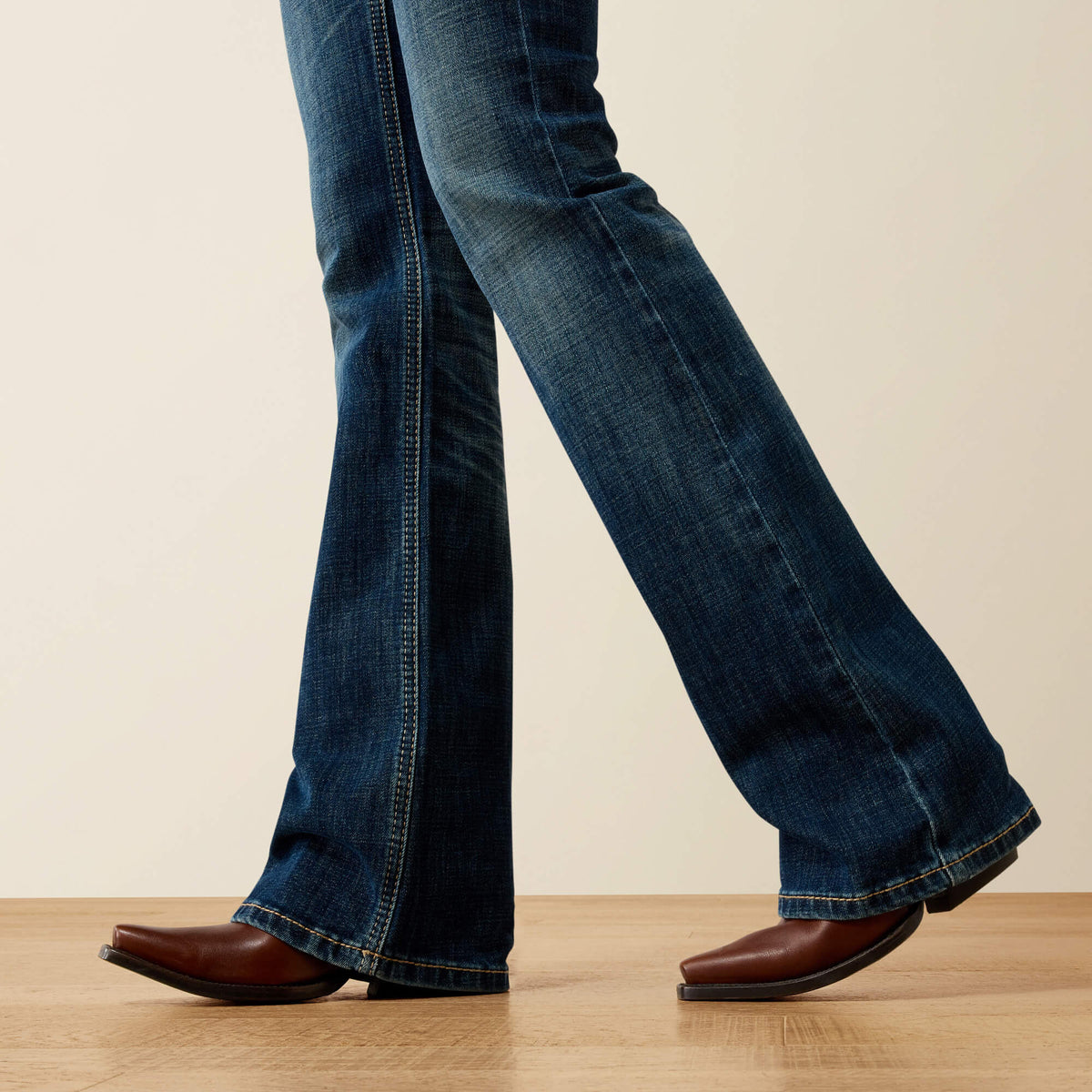 Ariat Discount Mid Rise Fiona Boot Cut Jeans