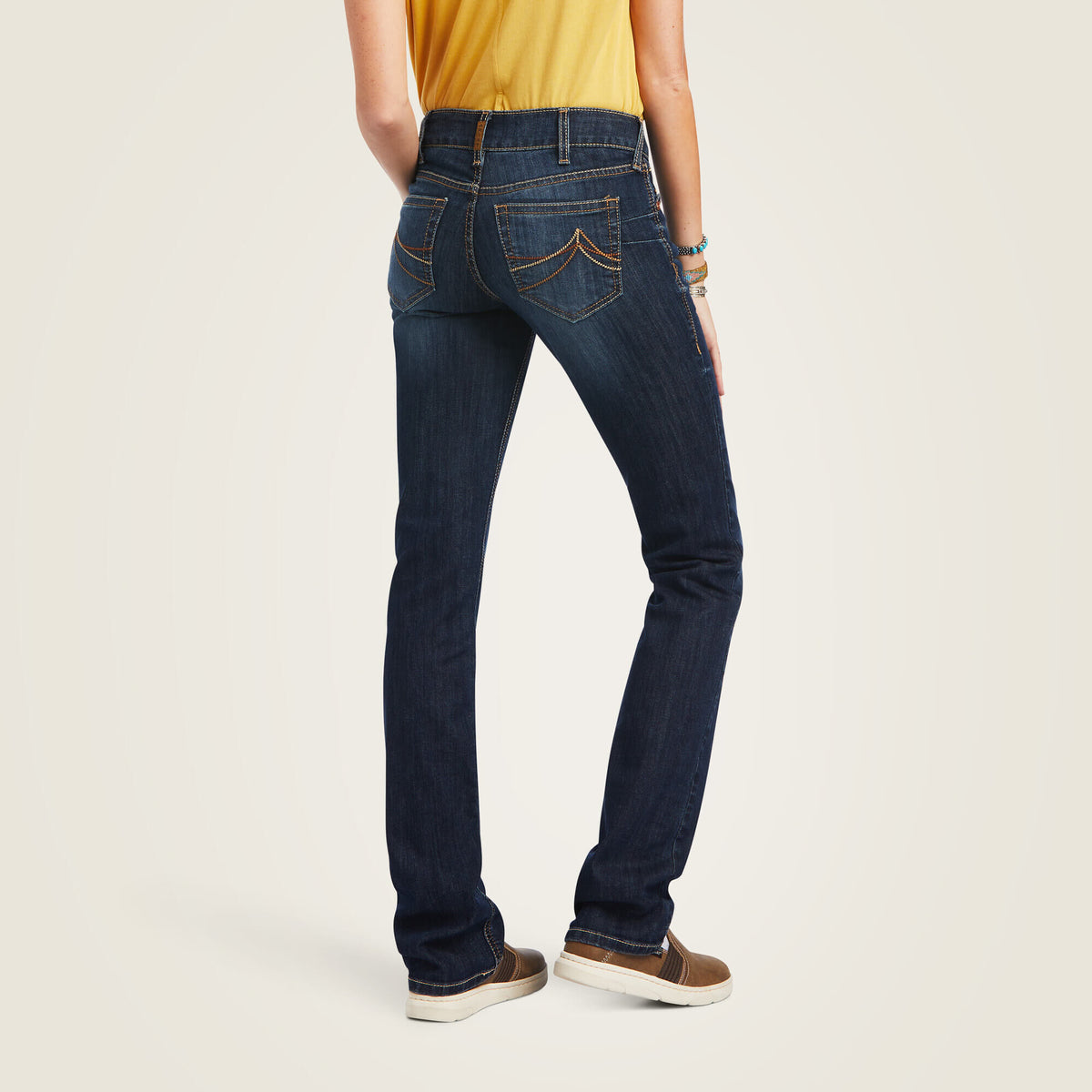 Ariat New Mid Rise Octavia Straight Leg Jeans
