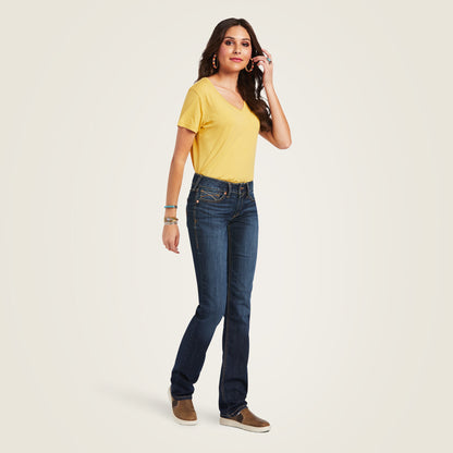 Ariat New Mid Rise Octavia Straight Leg Jeans