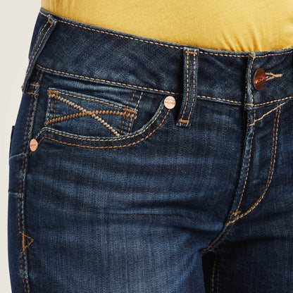 Ariat New Mid Rise Octavia Straight Leg Jeans