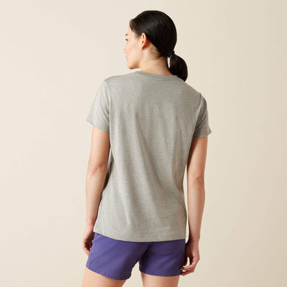Ariat Featured Rebar Cotton Strong Standard V-Neck T-Shirt