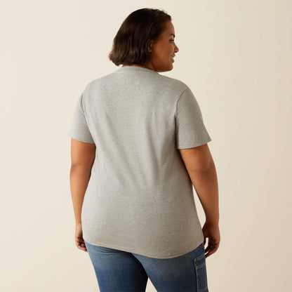Ariat Featured Rebar Cotton Strong Standard V-Neck T-Shirt