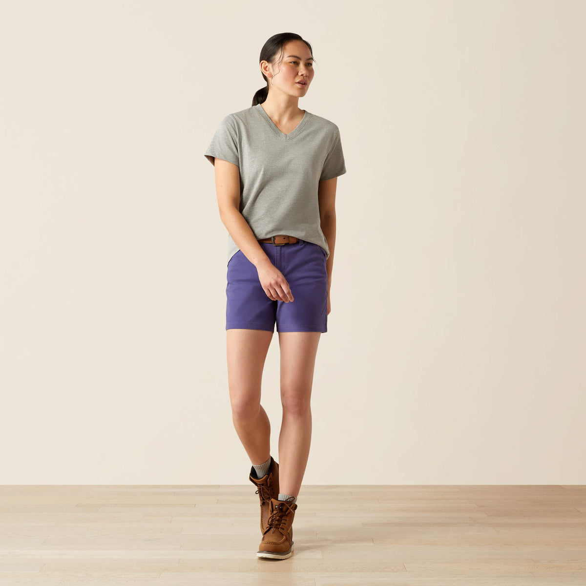Ariat Featured Rebar Cotton Strong Standard V-Neck T-Shirt
