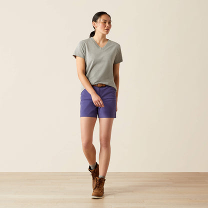 Ariat Featured Rebar Cotton Strong Standard V-Neck T-Shirt