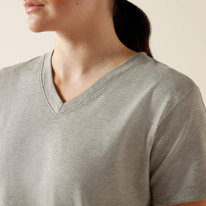 Ariat Featured Rebar Cotton Strong Standard V-Neck T-Shirt