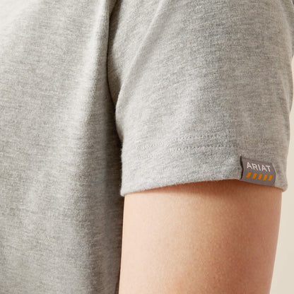 Ariat Featured Rebar Cotton Strong Standard V-Neck T-Shirt