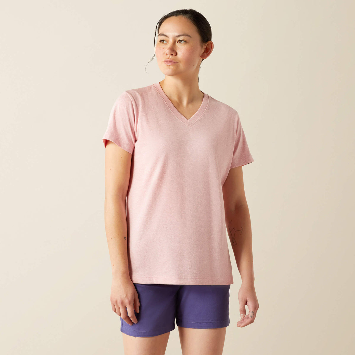 Ariat Signature Rebar Cotton Strong Standard V-Neck T-Shirt