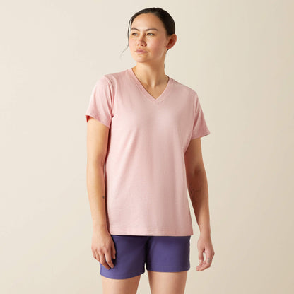 Ariat Signature Rebar Cotton Strong Standard V-Neck T-Shirt