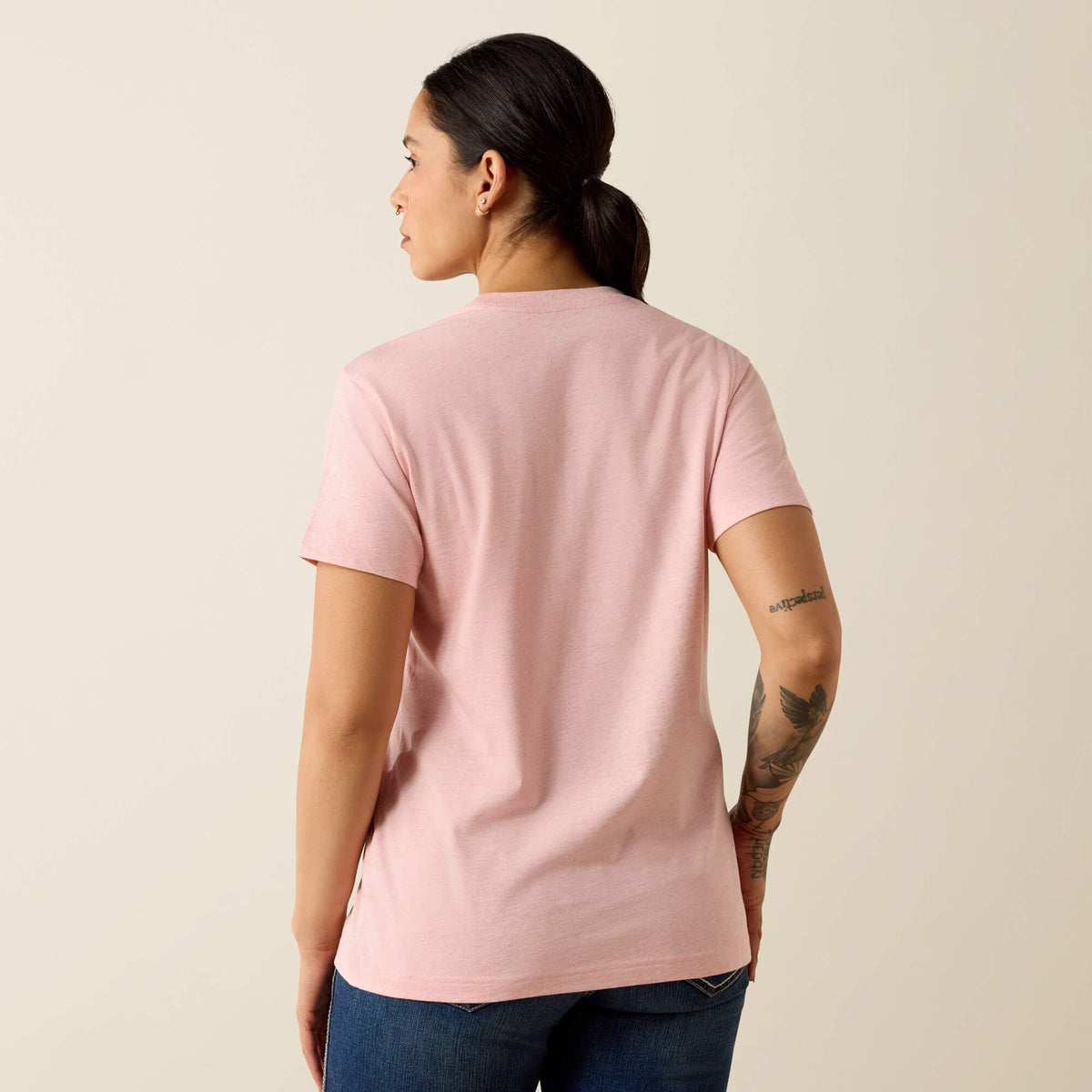 Ariat Hot Sale Rebar Cotton Strong Space Dyed T-Shirt