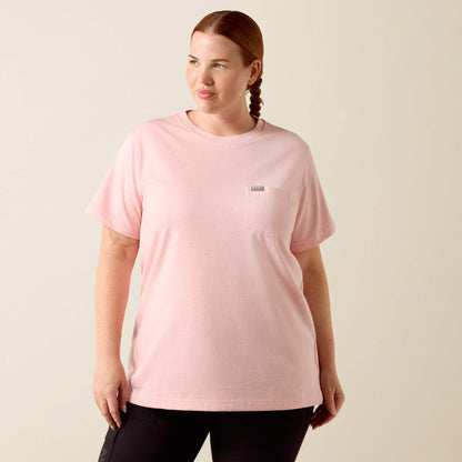 Ariat Hot Sale Rebar Cotton Strong Space Dyed T-Shirt