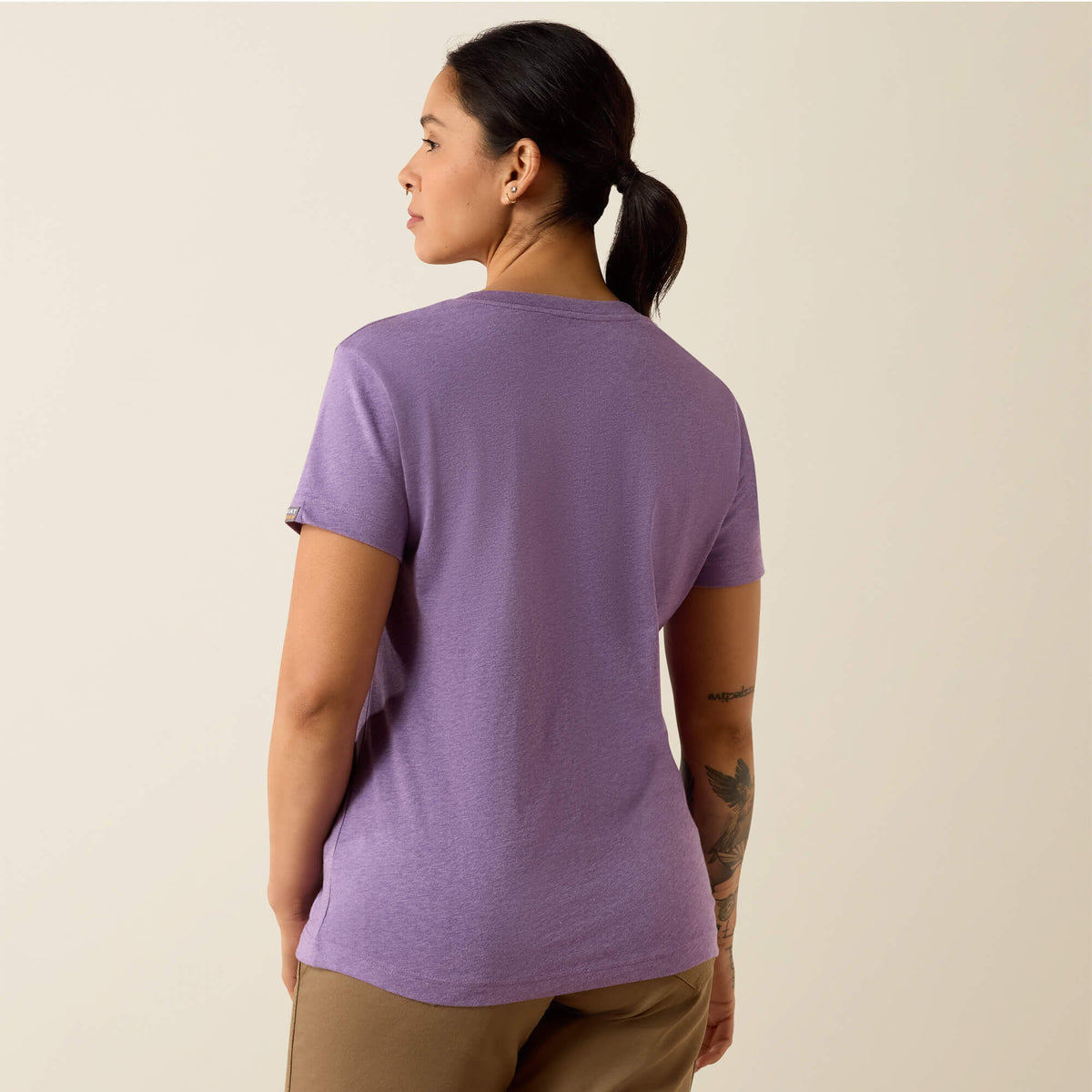 Ariat Customer Favorite Rebar Cotton Strong Standard V-Neck T-Shirt