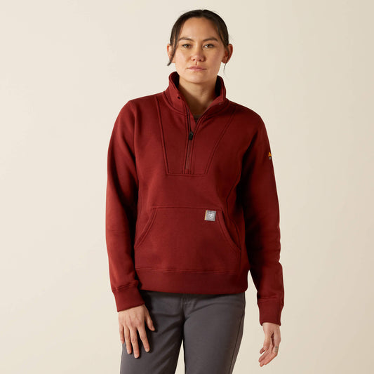 Ariat Discount Rebar Traverse Funnel Neck Sweatshirt