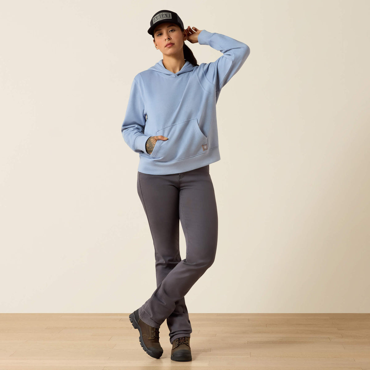 Ariat Special Offer Rebar Lightweight Cropped Hoodie